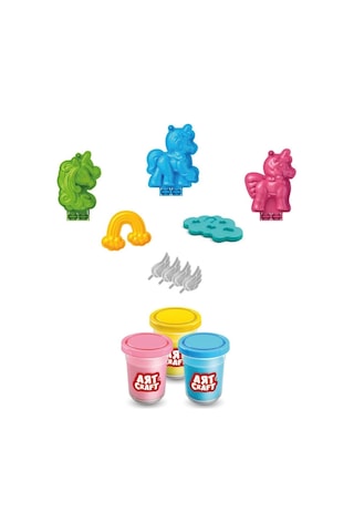 03999 Art Craft Unicorn Hamur Set 168 Gr -fentoys Çok Renkli