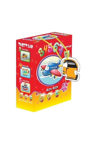 Taşıtlar Puzzle 25 Parça Diytoy