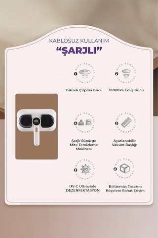 Robo S10 Pro Max Titreşimli Dijital El Süpürgesi