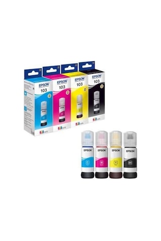 Epson 103 Mürekkep Kartuş Takımı Kutulu Ürün L3251 Epson 103 Mürekkep Kartuş Takımı Kutulu Ürün L3251