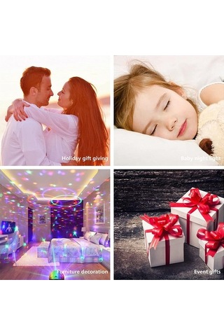 Wealthglow Renk Değiştiren 3d Dekoratif Şekilli Led Lamba - 12 Cm 1u35et Siyah