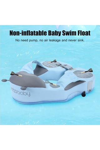 Mambobaby Sevimli Bebek Yüzme Şamandırası Şişme Olmayan-pembe Pembe