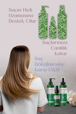 Mecitefendi Biberiye Şampuan 150 ML + Biberiye Serumu 50 ML + Tonik 150 ML