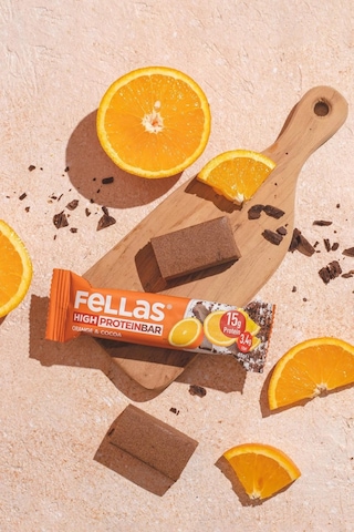 Fellas Yüksek Protein Bar - Portakallı Ve Kakaolu 45g 3 Adet