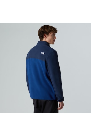 The North Face M Yumiori Full Zip Erkek Polar Mont-30508 Koyu Mavi