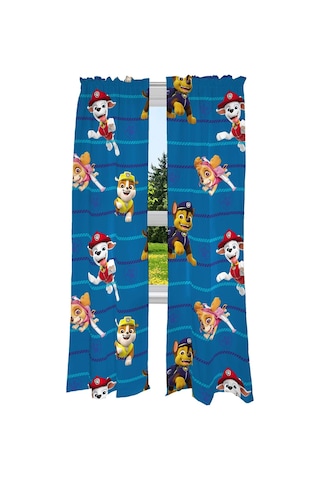 Çocuk Odası Pencere Perdesi Perde Seti, 208 Cm X 213 Cm, Paw Patrol