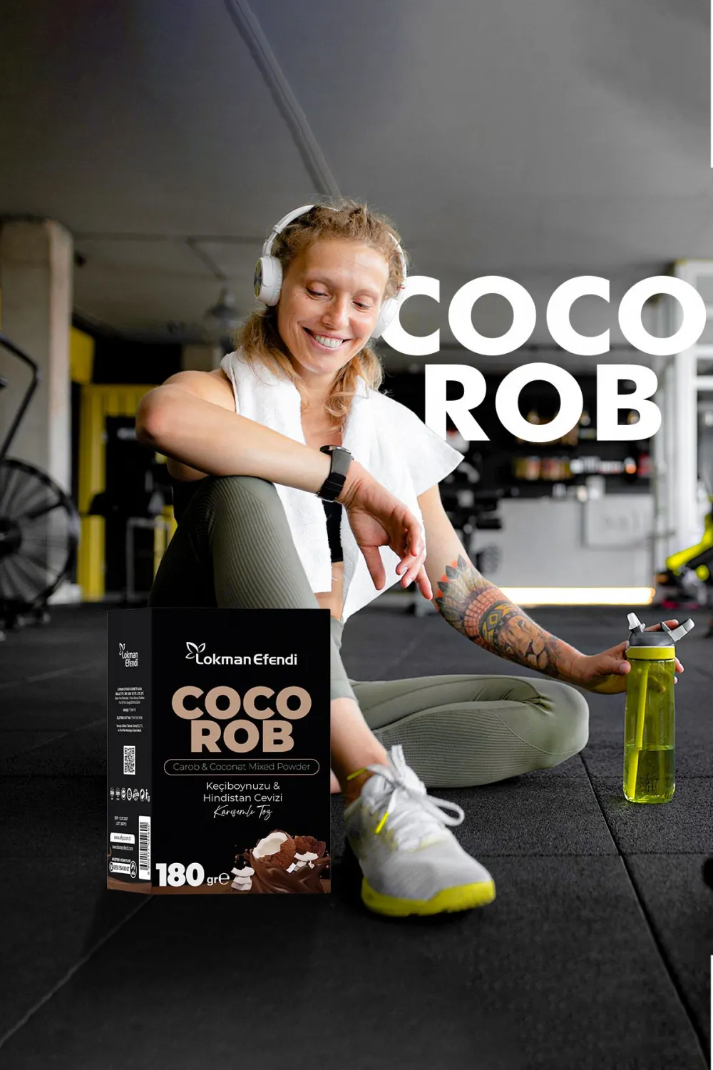 Lokman Efendi Coco Rob 180 Gr. Keçiboynuzu Ve Hindistan Cevizi Karışımlı Toz