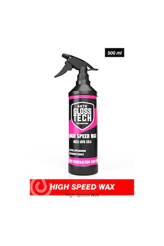 Auto Glosstech Hızlı Oto Cila High Speed Wax 500ml