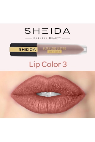 Sheida Ultra Long Lasting Lip Color Likit Ruj 03