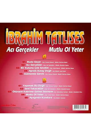 Plak - İbrahim Tatlıses - Acı Gerçekler