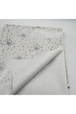 Astarlı Silinebilir Pvc Muşamba Masa Örtüsü - Yıldız