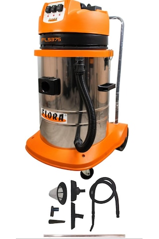 Flora FLS 375 72 L 3600 W 3 Motorlu Oto Aparatlı Elektrikli Süpürge