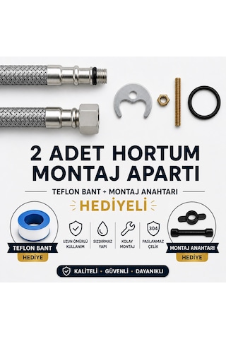 Defne Lavabo Bataryası Pirinç Gövde Çift Su Girişli Musluk Krom