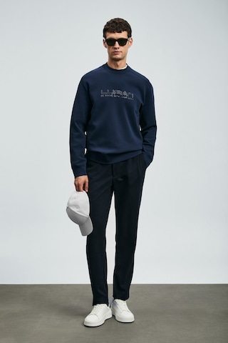 Lufian Erkek Luther Sweatshirt 112030171 Lacivert Lacivert