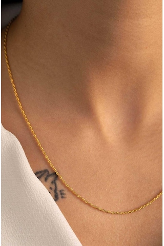 Çelikoğlu Kuyumculuk 14 Ayar Altın Burgu Zincir 2,69 Gr Açık Sarı Altın