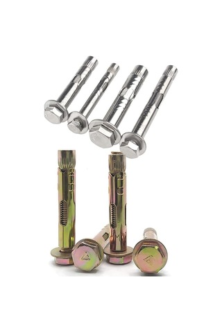 Genişletme Vidaları, M8 Genişleme Cıvatası Hız Yumruları Vida Uzunluğu 60mm 120mm 2pcs Renk: Sus304, Boyut: 100mm