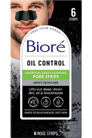 Biore Men Oil Control Gözenek Temizleme Bandı 6 Adet