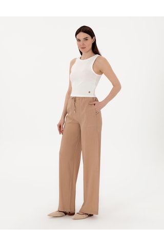 Pierre Cardin Kadın Bej Pantolon Kanvas-chino 50306511-vr011 Bej