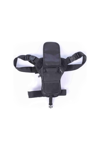 Tactical Siyah Özel Bölmeli Silah Taşıma Bel Ve Bacak Çantası Siyah