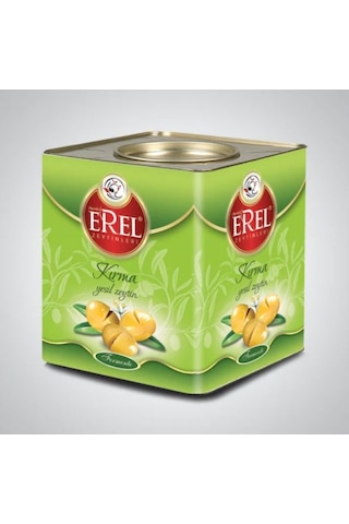 Erel Zeytinleri Kırma 141-160 KB Yeşil Zeytin Teneke 10 KG