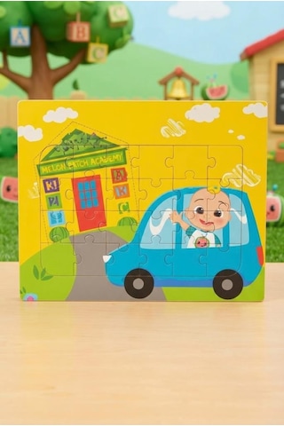 Eğitici Öğterici Ve Eğlenceli 4'lü Frame Yapboz Hikayeli Ve Bul-tak Takımı Renkli 4lü Oyun Seti