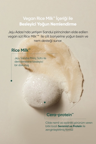 Pirinç Sütü İçerikli, Besleyici Ve Nemlendirici Yüz Temizleyici Goodal Vegan Rice Milk Mask Cleanser