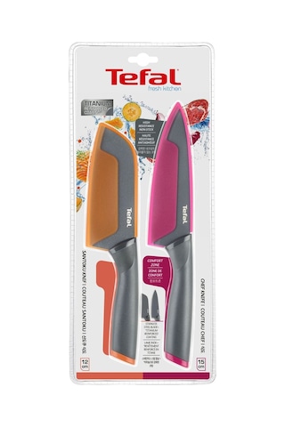 Fresh Kitchen Paslanmaz Çelik 12/15 Cm 2'li Şef Bıçağı - 2100123283 Renkli