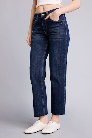 Defacto %100 Pamuk Slım Straıght Normal Bel Jean Pantolon I3672ax26aunm34 Mavi-nm34