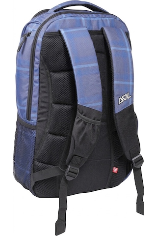 Sol - Crosshatch Unisex Sırt Çantası Mavı/sıyah