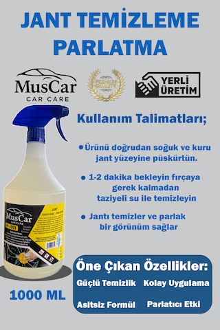 Jant Temizleme - Parlatma