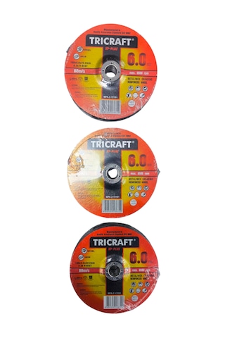 Tricraft Metal Kesici Taş 15 Adet 180x6 X22.23mm