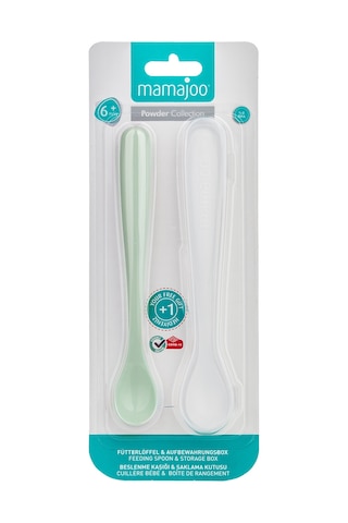 Mamajoo Beslenme Kaşığı Powder Green 2'li Yeşil
