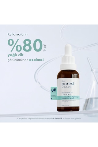 Gözenek Ve Siyah Nokta Karşıtı, Sivilce Önleyici Niacinamide Cilt Bakım Serumu 30 Ml Niacinamide 5% & Zinc Pca 1%