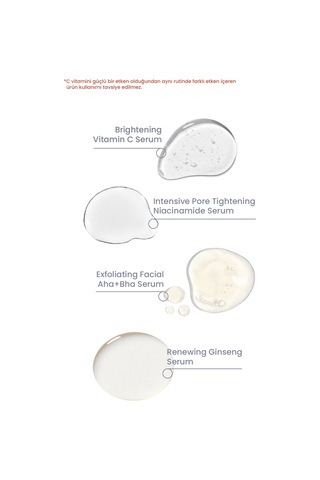 Cosmogenesis Labs Aydınlatıcı ve Bariyer Güçlendirici Temel Serum Seti