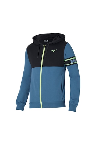 Mizuno Mızuno Sweat Jacket Erkek Sweatshirt Mavi