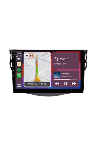 Toyota Rav4 Android Multimedya Sistemi 2006-2012 For-x 6/128
