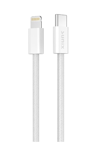 Sunix 2-metre 30w Type-c To Apple Uyumlu iPhone Lightning Ce/fc/rohs Lisanslı Şarj Ve Data Kablosu Örgülü Sağlam 2 Metre