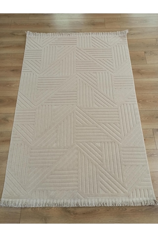 Çam Halı Talya Ty01 Bej Koridor Halısı Kesme Yolluk Mutfak Halısı Modern Salon Halısı