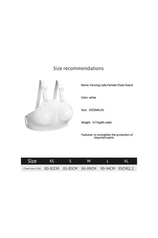 Kadın Makya Eğitim Eskrimcileri Eskrim Koruma Göğüs Koruma Milletleme Göğüs Koruyucusu Eskrim Guard Meme Koruyucusu Beyaz
