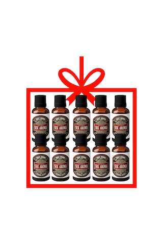 Sek Aroma Red Hazır Karışım Malt Kiti - Red Malt Aroması 10 x 50 ML