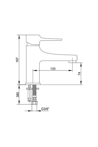 Eca Caro 102108892 Lavabo Bataryası