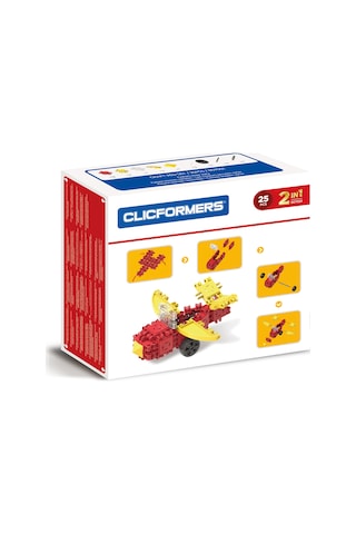 Clicformers Craft Red Set 25 Parça