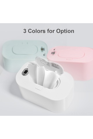 Suofeng "usb Beslemeli Bebek Islak Mendil Isıtıcı - Dijital Ekranlı, 45 C Sabit Sıcaklık, Taşınabilir"