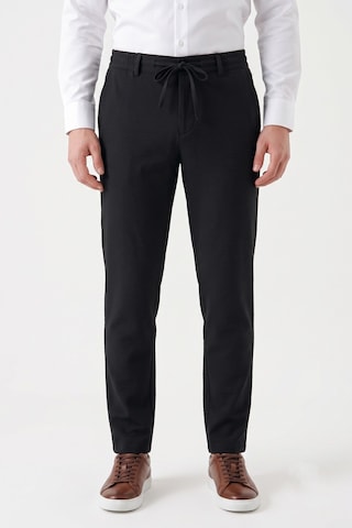 Günce Erkek Regular Kalıp Jogger Pantolon Gofre Kumaş Bgl-st05632 Siyah