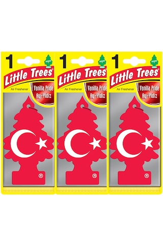 Little Trees Oto Kokusu 3'Lü Ay-Yıldız