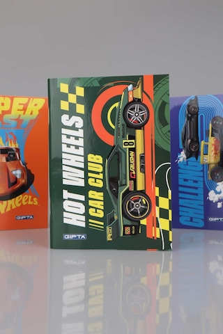 Yeni Sezon Lisanslı Hot Wheels A6 Çizgili Not Defteri