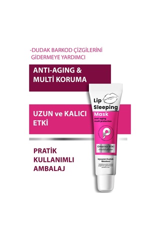 Procsın Nemlendirici Ve Onarıcı Dudak Maskesi Lip Sleeping Mask 15 Ml