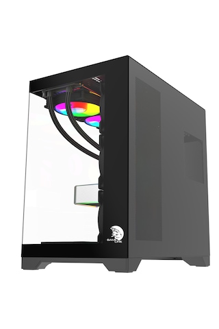 Gameline Robust Premium 7x Rgb Fanlı Usb 3.0 Type-c Gaming Bilgisayar Kasası Siyah