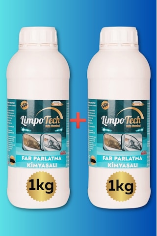 Buharlı Far Temizleme Sıvısı, Far Kimyasalı, Far Parlatıcı, Kloroform, Araba Farı Parlatıcı 2kg