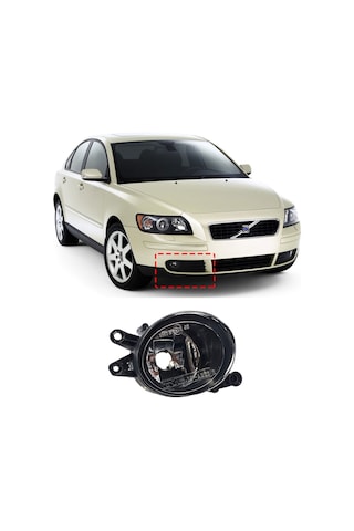 Volvo S40 Sağ Sis Farı 2005 2006 2007 Sıfır Yedek Parça